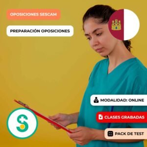 TÉCNICO EN CUIDADOS AUXILIARES DE ENFERMERÍA TCAE - SERVICIO DE SALUD DE CASTILLA LA MANCHA (SESCAM)