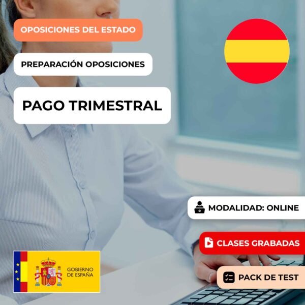 AUXILIAR ADMINISTRATIVO - ESTADO (PAGO TRIMESTRAL)