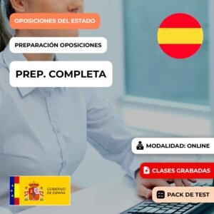 AUXILIAR ADMINISTRATIVO - ESTADO (PREPARACIÓN COMPLETA)