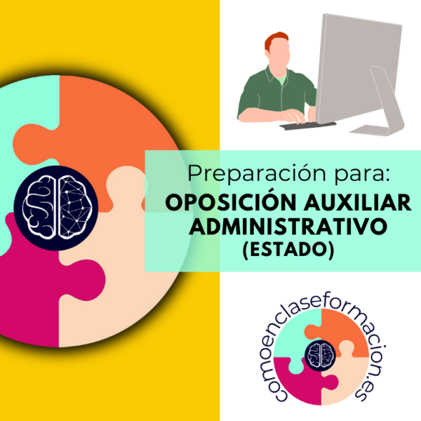 AUXILIAR ADMINISTRATIVO - ESTADO (PREPARACIÓN COMPLETA)