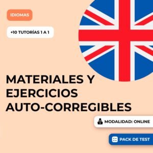 MATERIALES Y EJERCICIOS AUTO-CORREGIBLES APTIS (+10 tutorías de 1hora one to one)