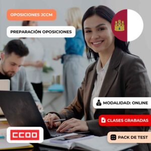 OPOSICIÓN AUXILIAR ADMINISTRATIVO - JUNTA DE COMUNIDADES DE CASTILLA LA MANCHA + PACK DE CLASES GRABADAS