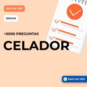 PACK DE TEST CELADOR (SESCAM) +5000 PREGUNTAS