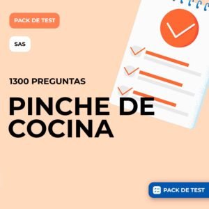 PACK DE TEST PINCHE SAS (1300 preguntas)
