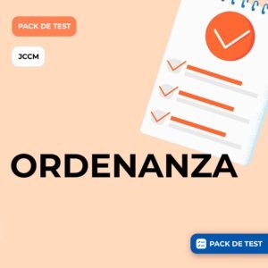 PACK DE TEST Y SIMULACROS - ORDENANZA - JCCM