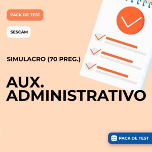 SIMULACRO AUXILIAR ADMINISTRATIVO SESCAM - SOLO LEGISLACIÓN - *70 PREGUNTAS*